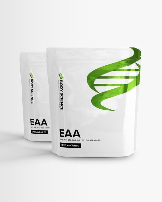 2 st EAA - Unflavoured från Body Science – kosttillskott