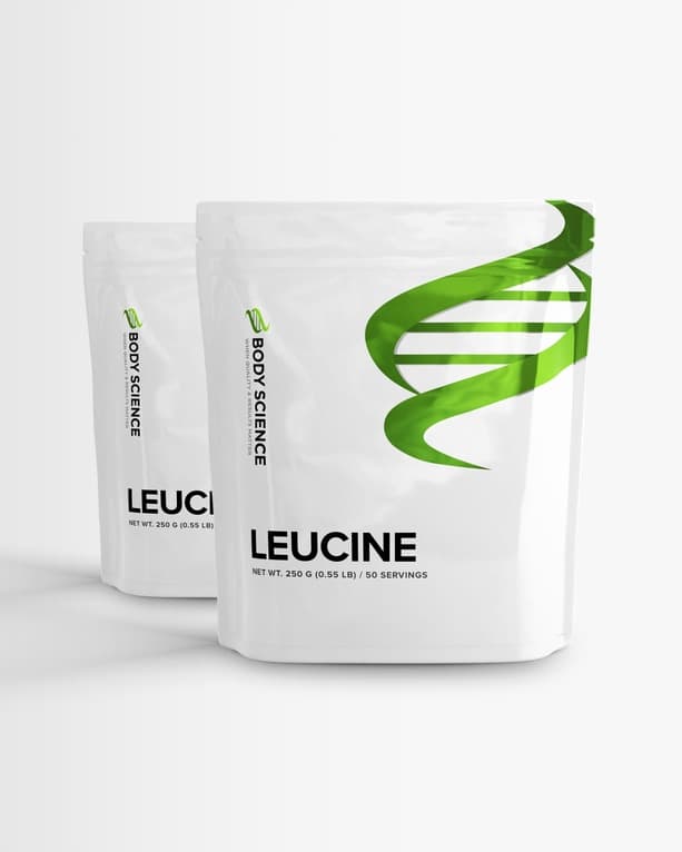 2 st Leucine från Body Science – kosttillskott