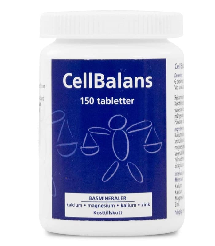 CellBalans Basmineraler från Carls-Bergh Pharma – kosttillskott