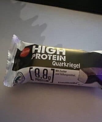High protein Quarkriegel från Milbona – bar