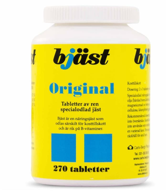 Bjäst Original från Carls-Bergh Pharma – tabletter