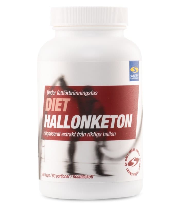 Diet Hallonketon från Svenskt Kosttillskott – kapslar