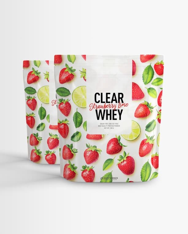 2 st Clear Whey från Body Science – kosttillskott
