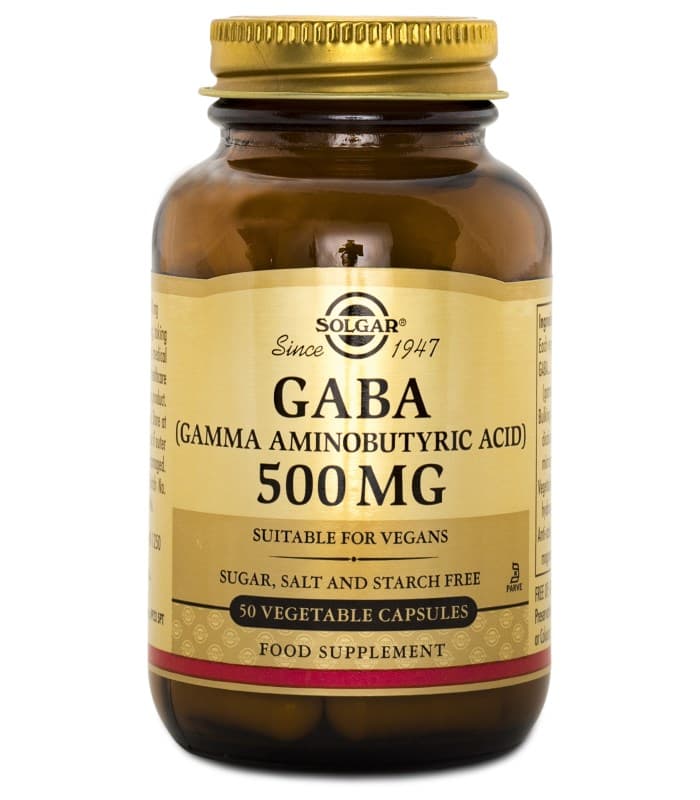 Solgar GABA 500 mg från Solgar – kapslar