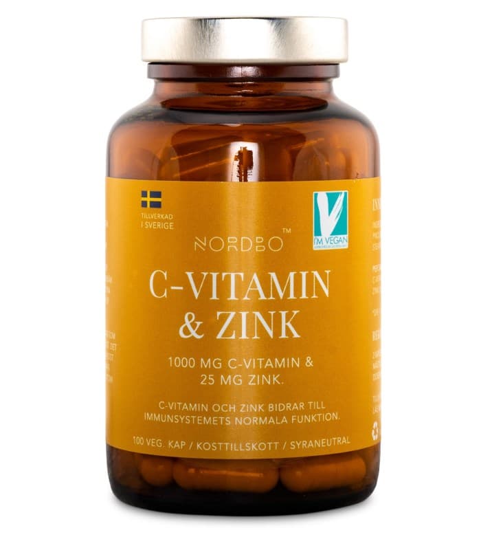 Nordbo C-vitamin & Zink från Nordbo – kosttillskott