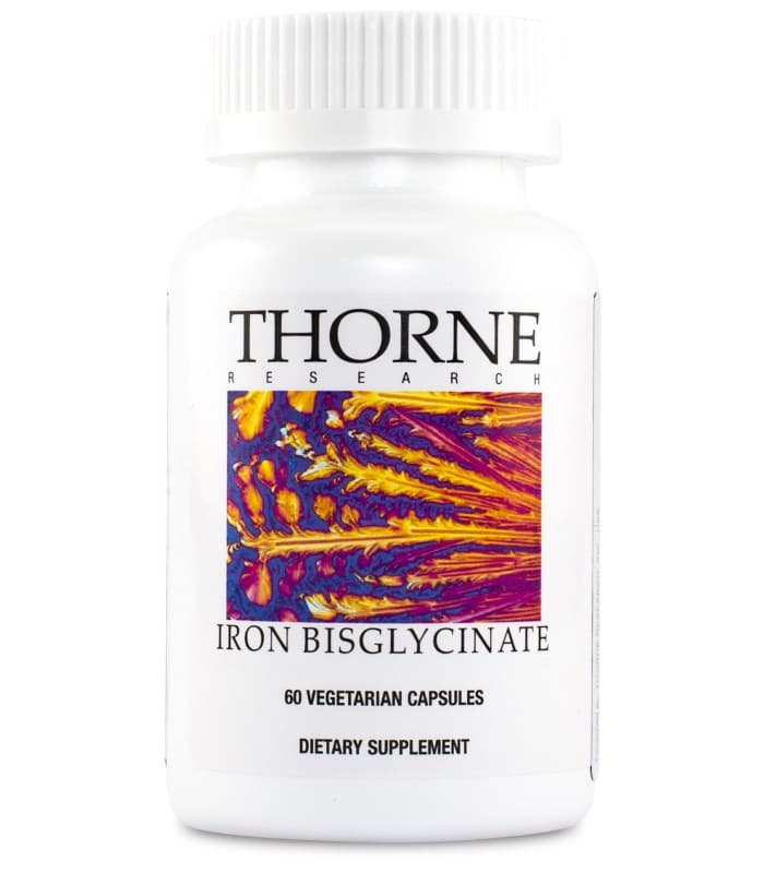 Thorne Iron Bisglycinate från Thorne – kosttillskott