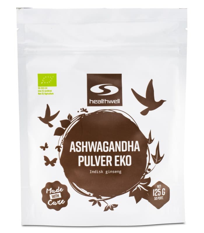Healthwell Ashwagandha EKO från Healthwell – pulver