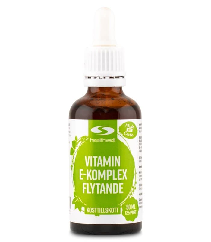 Healthwell Vitamin E Komplex Flytande från Healthwell – vätskor