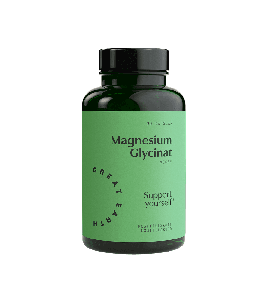 Magnesiumglycinat från Great Earth – kosttillskott