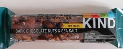 Dark chocolate nuts & sea salt från KIND – bar