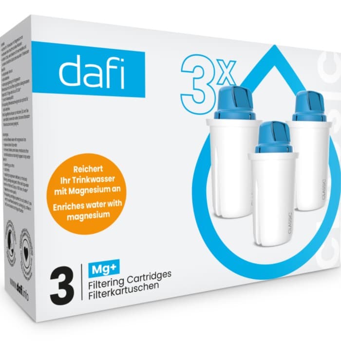 Dafi filterpatron+Magnesium 3-pack från Dafi – kosttillskott