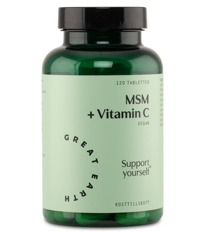 Great Earth MSM + Vitamin C från Great Earth – kosttillskott