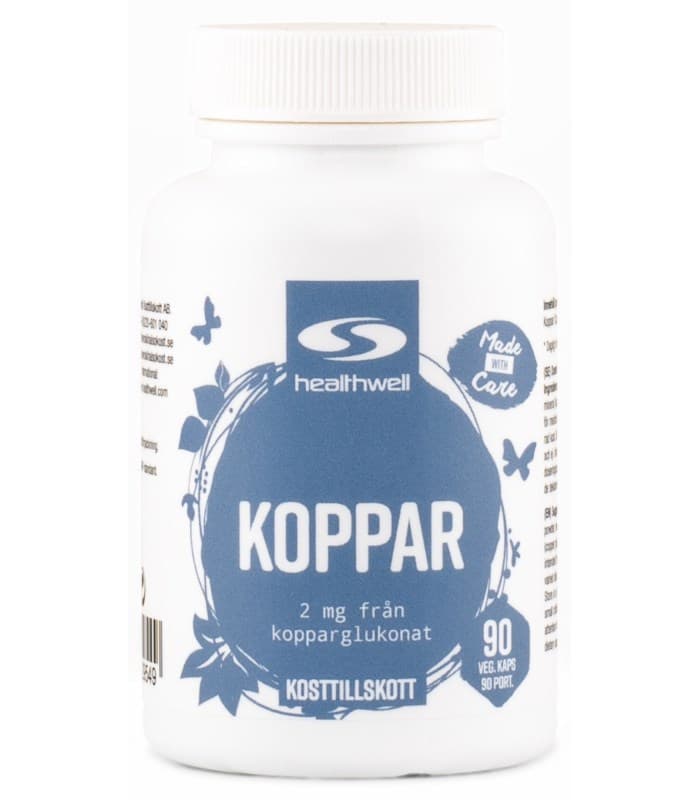 Healthwell Koppar från Healthwell – kapslar