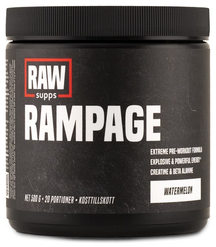 RAW Rampage från RAW SUPPS – kosttillskott
