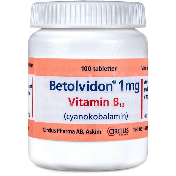 Betolvidon, tablett 1 mg 100 st från Okänd – tabletter