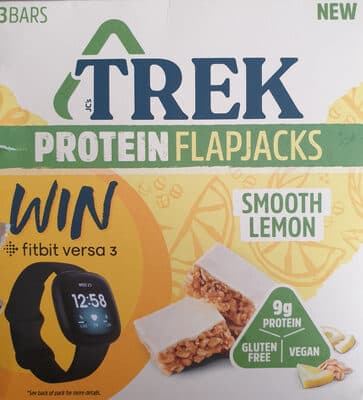 Protein Flapjacks: Smooth Lemon från Trek – bar