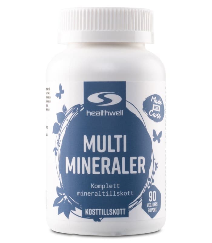 Healthwell MultiMineraler från Healthwell – kapslar