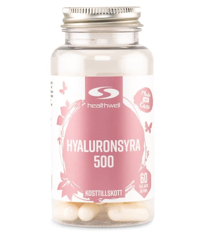 Healthwell Hyaluronsyra 500 från Healthwell – kapslar