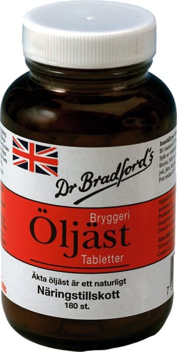 Dr Bradfords Öljäst 180 tabletter från Simplus – tabletter
