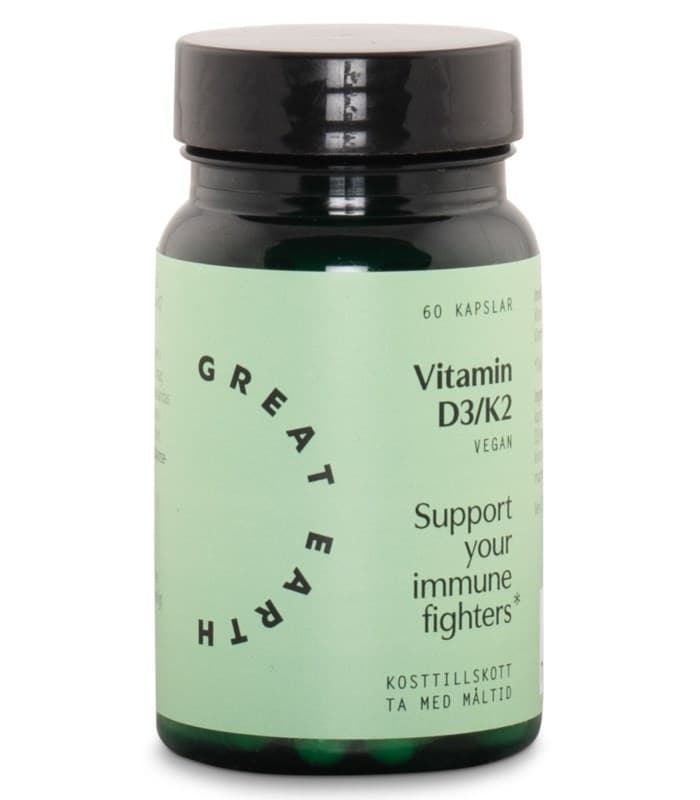 Great Earth Vitamin D3/K2 från Great Earth – kosttillskott