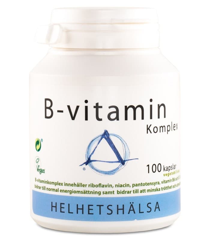 Helhetshälsa B-Vitamin Komplex från Helhetshälsa – kosttillskott