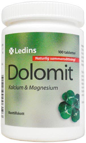 Ledins Dolomit 100 tabletter från Ledins – tabletter