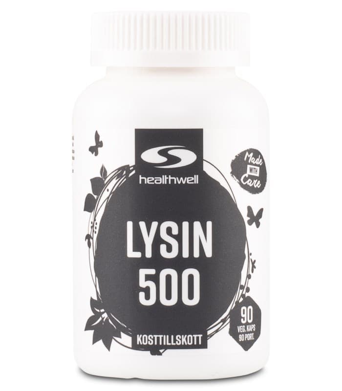 Healthwell Lysin 500 från Healthwell – pulver