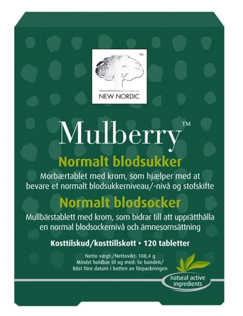 New Nordic Mulberry 120 tabletter från New Nordic – tabletter