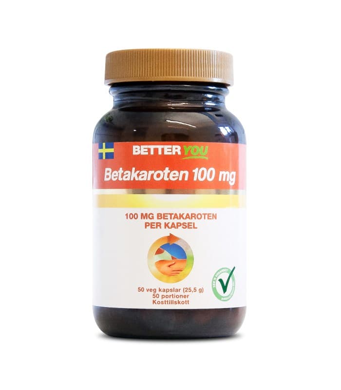 Better You Betakaroten 100 mg från Better You – kapslar