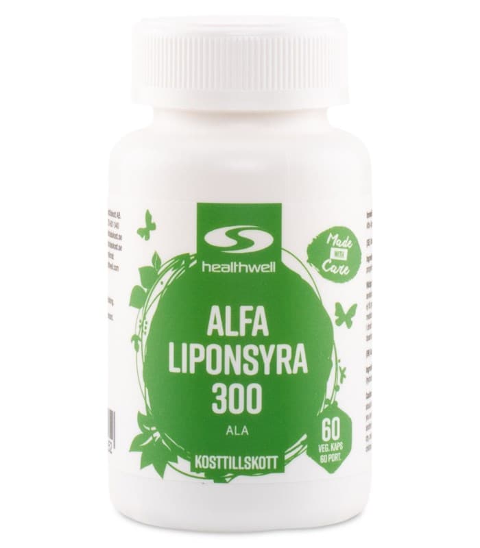 Healthwell Alfa Liponsyra 300 från Healthwell – kapslar