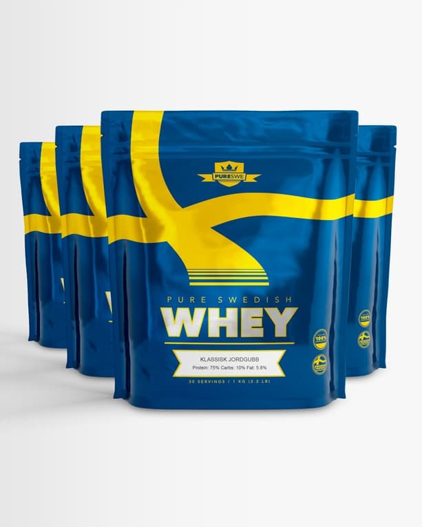 4 st PureSwe Whey från PureSwe – kosttillskott