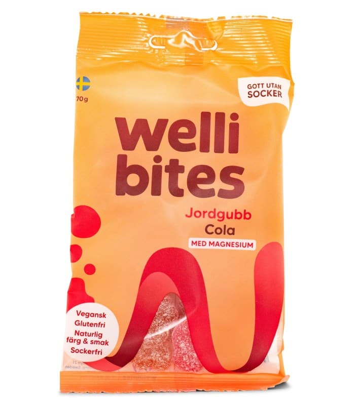 Wellibites Jordgubb & Cola från Wellibites – gel