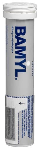 Bamyl, brustablett 500 mg 25 st från Bamyl – tabletter
