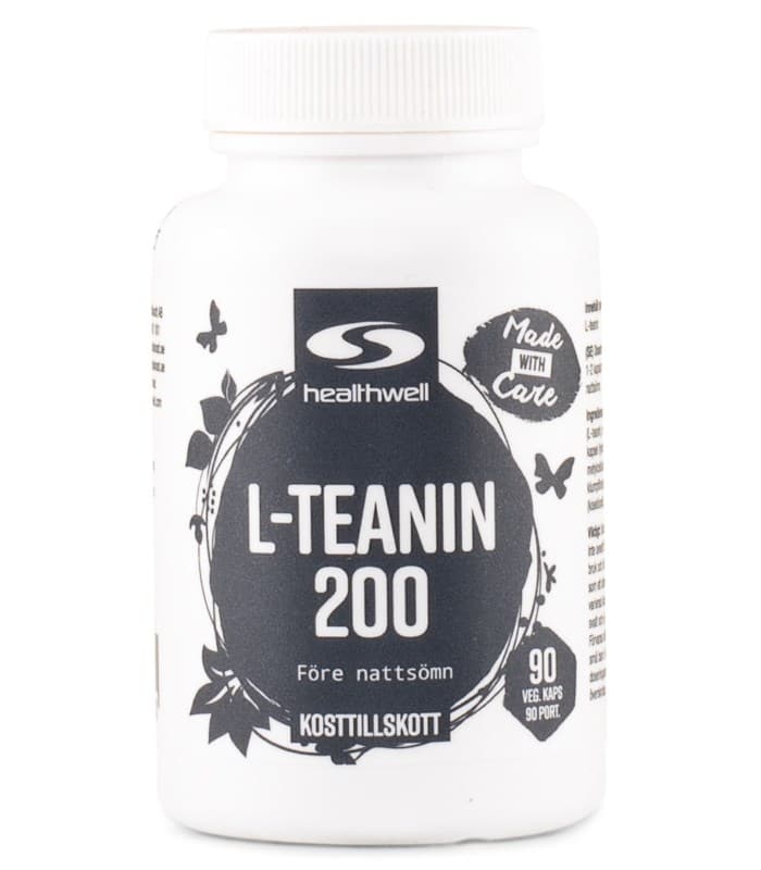 Healthwell L-teanin 200 från Healthwell – kapslar