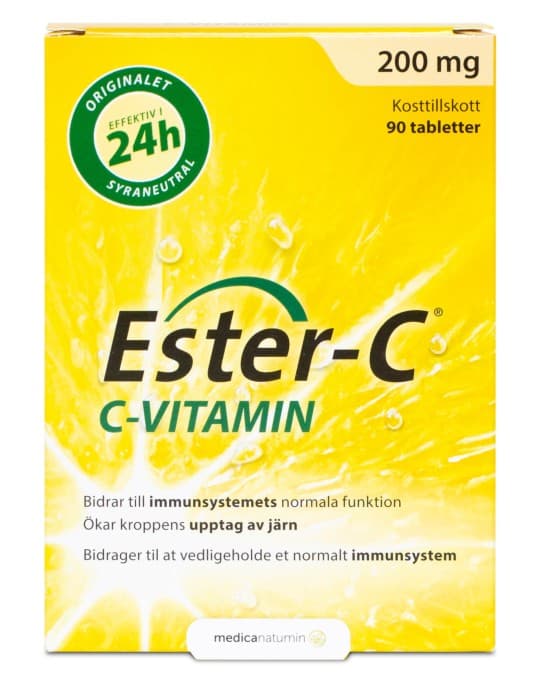 Ester-C 200 mg 90 tabletter från Ester-C – tabletter