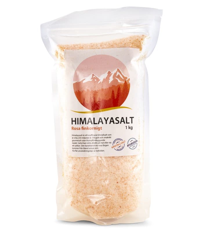 Re-fresh Superfood Himalayasalt rosa fint från Re-fresh Superfood – kosttillskott