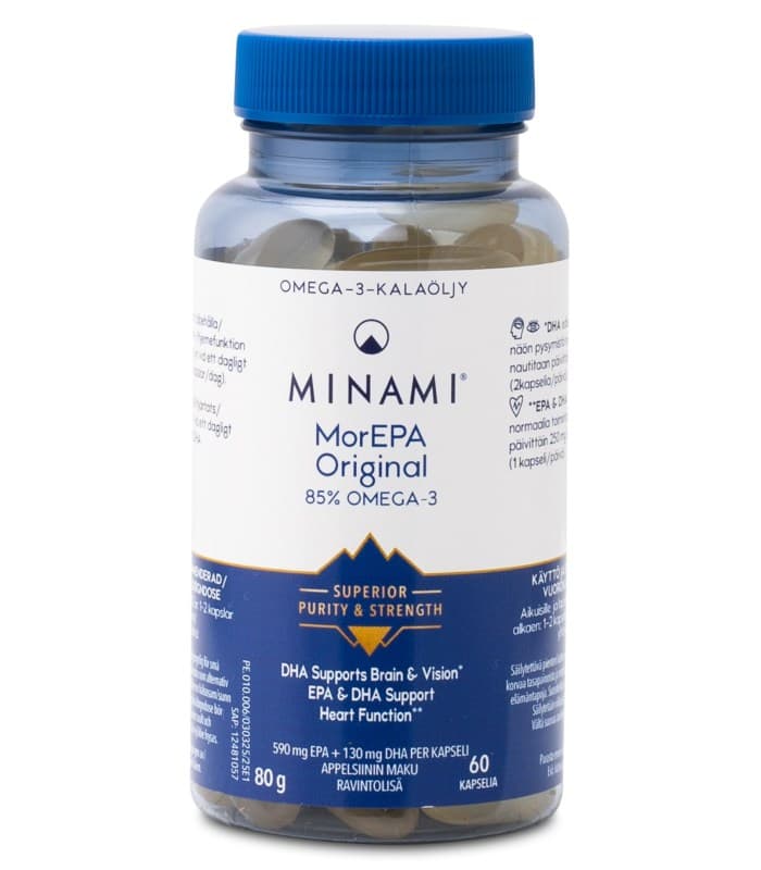 Minami MorEPA från Minami Nutrition – kapslar