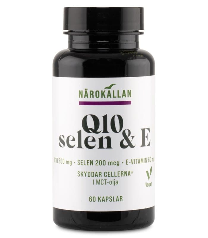 Närokällan Q10 + Selen + E från Närokällan – kapslar