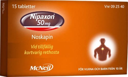 Nipaxon tablett 50 mg 15 st från Nipaxon – tabletter