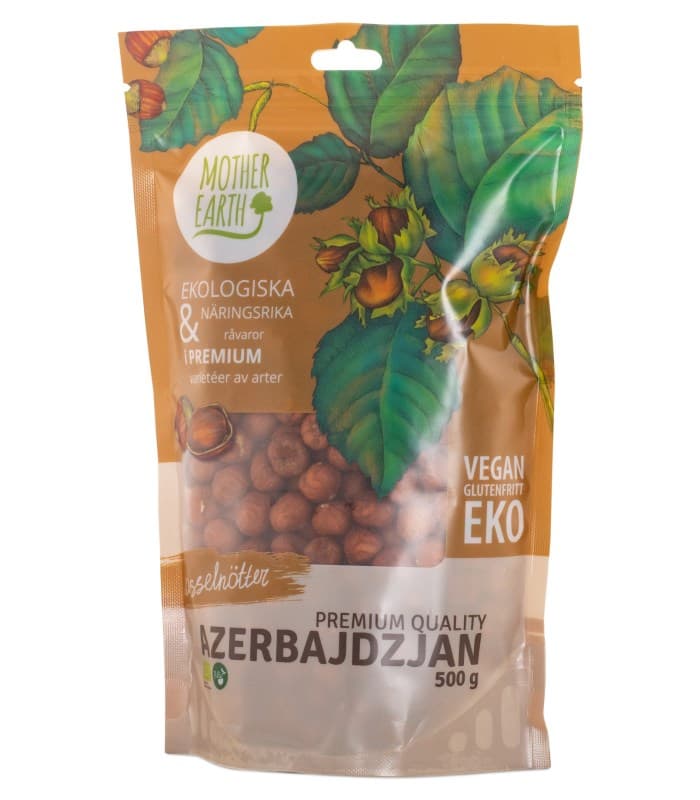 Mother Earth Hasselnötter Premium EKO från Mother Earth – pulver