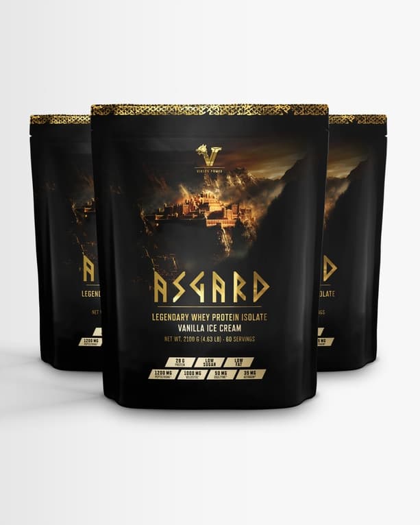3 st Asgard Proteinpulver från Viking Power – pulver