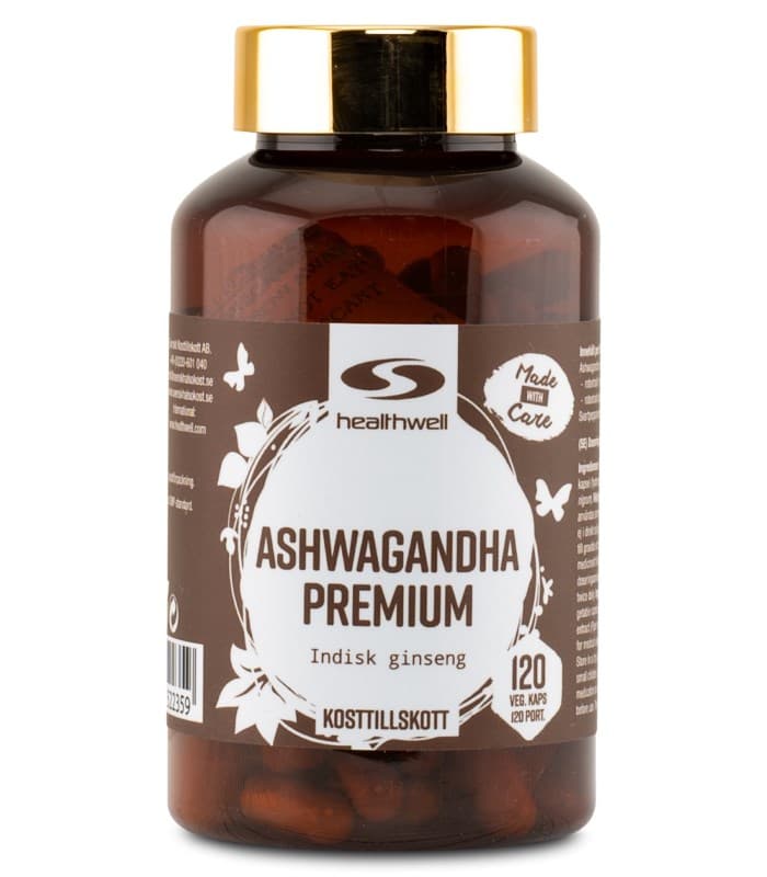 Healthwell Ashwagandha Premium från Healthwell – kapslar