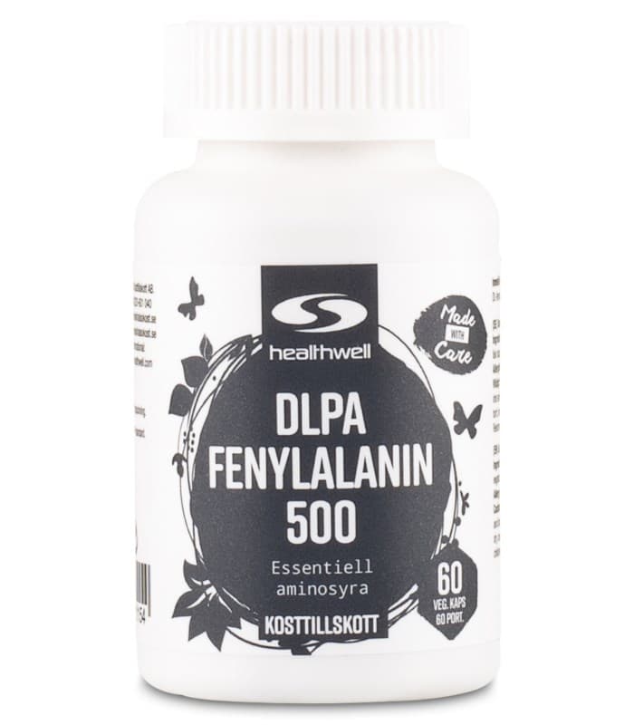 Healthwell DLPA Fenylalanin 500 från Healthwell – kapslar