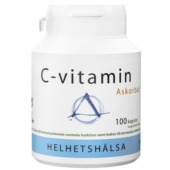Helhetshälsa C-vitamin Askorbat 100 kapslar från Helhetshälsa – kapslar