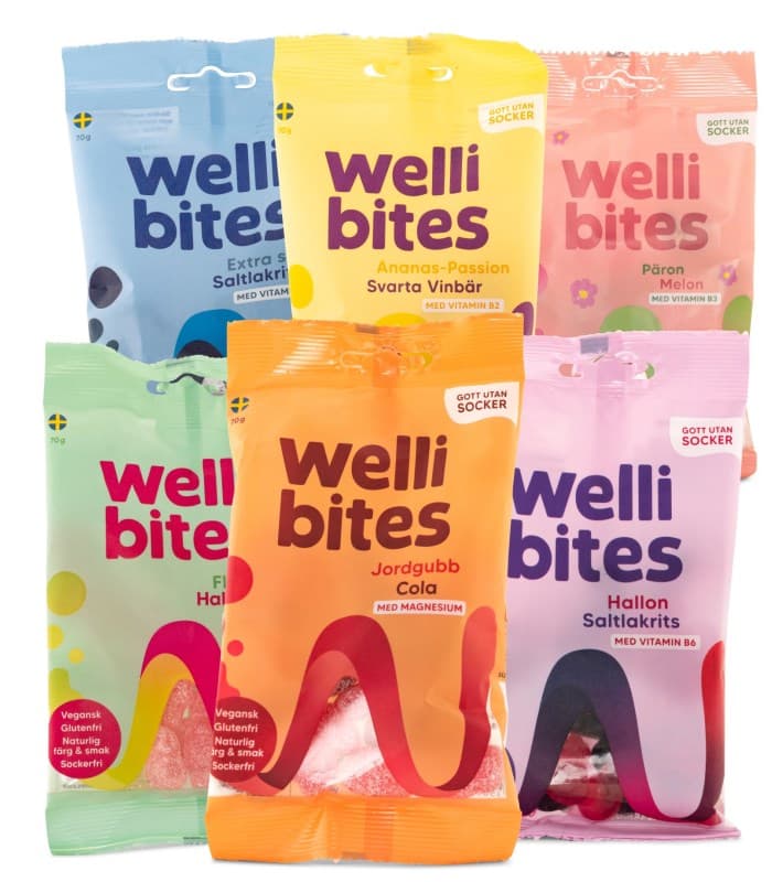 Wellibites Mixblandning från Wellibites – gel