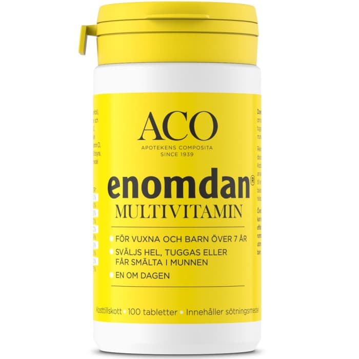 ACO Enomdan 100 tuggtabletter från ACO – tabletter