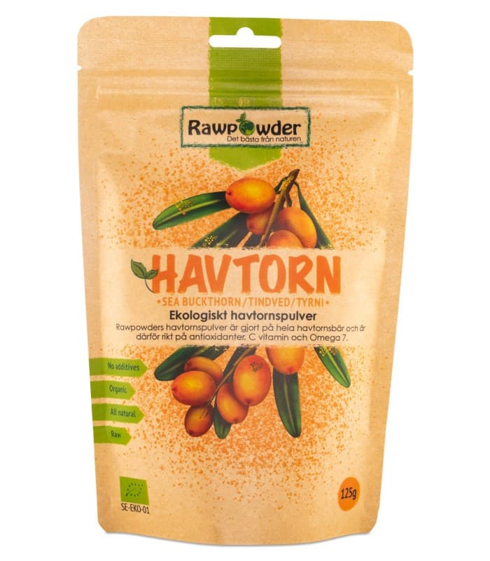 RawPowder Havtornspulver från RawPowder – pulver