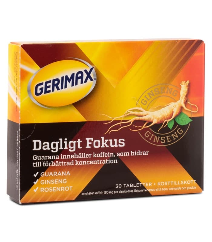 Gerimax Instant Energy från Orkla – kosttillskott