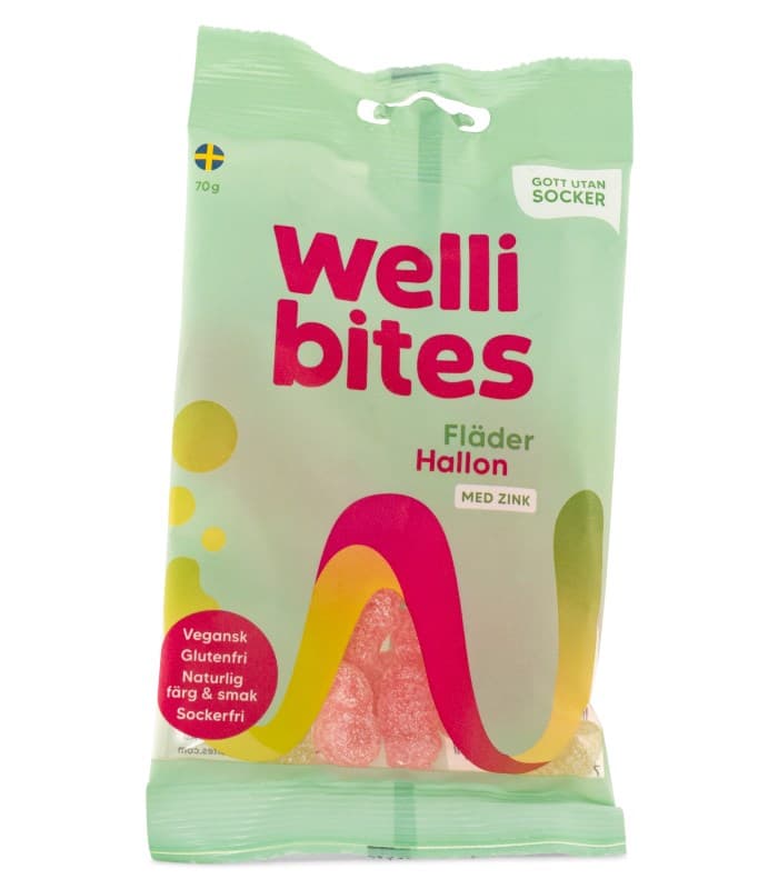 Wellibites Fläder & Hallon från Wellibites – gel
