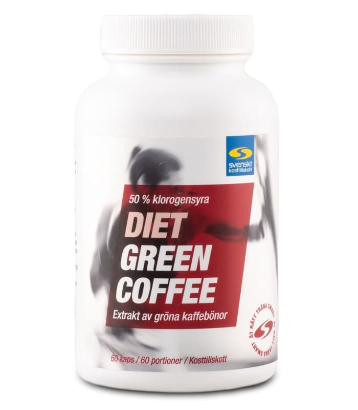 Diet Green Coffee från Svenskt Kosttillskott – kapslar